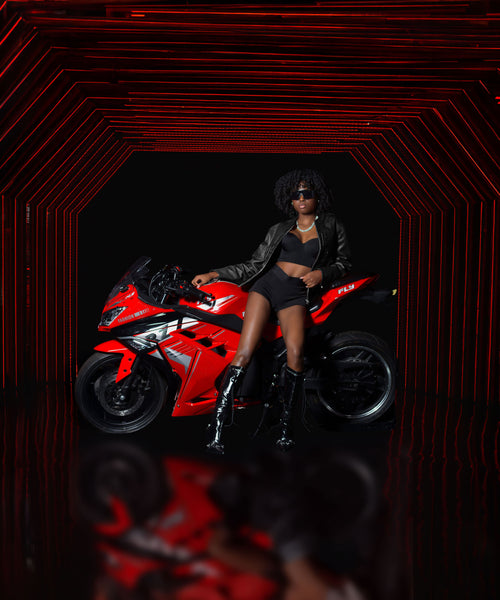 IceBound Moto Jacket- ONYX